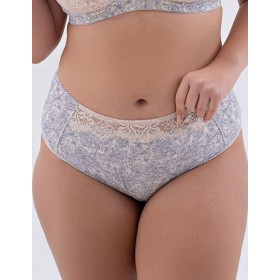 Трусы хлопковые Valmira 2955/G синий меланж, Цвет: синий меланж, Размеры: L