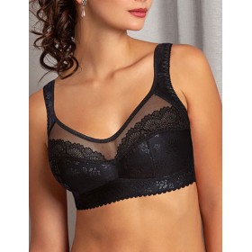 Бюстгальтер без косточек Albina L ELEGANT 7071 черный, Цвет: черный, Размеры: 85F