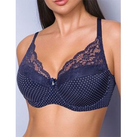 Бюстгальтер поролоновый Albina L SCARLETT 8085 синий, Цвет: синий, Размеры: 75C