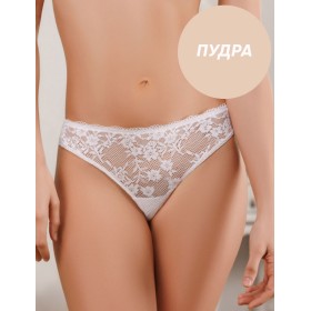 Трусы бразилиана кружевные Amelie VERA 2515-3 пудра, Цвет: пудра, Размеры: XS
