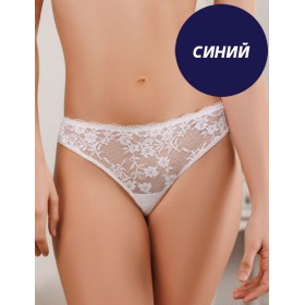 Трусы бразилиана кружевные Amelie VERA 2515-3 синий, Цвет: синий, Размеры: XS