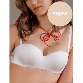 Бюстгальтер анжелика пуш-ап Amelie VERA 2517 пудра, Цвет: пудра, Размеры: 70C