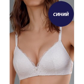 Формованный бюстгальтер без косточек Amelie VERA 2518 синий, Цвет: синий, Размеры: 75A