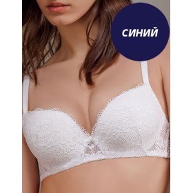 Бюстгальтер балконет пуш-ап Amelie VERA 2521 синий, Цвет: синий, Размеры: 80C