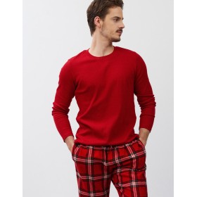 Пижама мужская со штанами Aruelle BENSON, Цвет: красный, Размеры: M