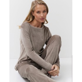 Женский домашний комплект Aruelle CAPUCINE SET SOFT, Цвет: капучино, Размеры: M