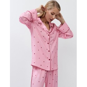 Пижама женская из вискозы Aruelle CHERIE, Цвет: розовый, Размеры: S