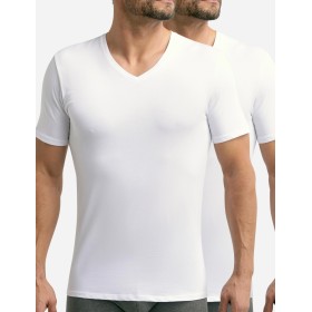 Футболка мужская в наборе (2 шт) Dim 0DI5 белый/белый, Цвет: белый/белый, Размеры: L