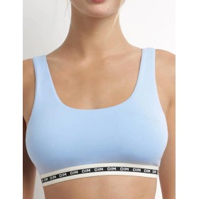 Топ из хлопка с модалом Dim ICON 0DD8 лазурно-голубой, Цвет: лазурно-голубой, Размеры: XS