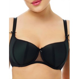 Бюстгальтер балконет Honey H39-23-L чёрный, Цвет: чёрный, Размеры: 75G