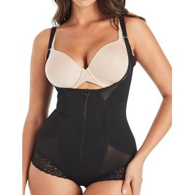 Торсет-боди с коррекцией Maidenform FLS107 чёрный, Цвет: чёрный, Размеры: M