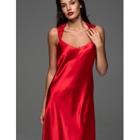 Сорочка с кружевными бретелями Mia-Amore MERLOT 4748 красный, Цвет: красный, Размеры: 3XL