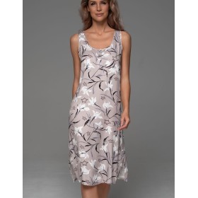 Сорочка на широких бретелях Mia-Amore MAILA 5561, Цвет: серый, Размеры: 3XL