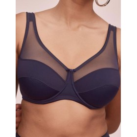 Бюстгальтер мягкий Alles HAVANA 01 M синий, Цвет: синий, Размеры: 70D