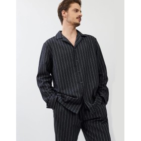 Хлопковая мужская пижама Aruelle CALEB, Цвет: графит, Размеры: L