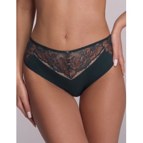 Трусы слипы Ava LUXURY 2175 figi azure, Цвет: морской, Размеры: L