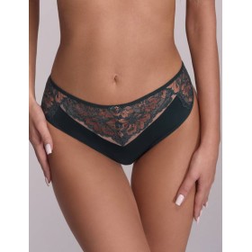 Трусы бразилиана Ava LUXURY 2175 brazyliany azure, Цвет: морской, Размеры: M