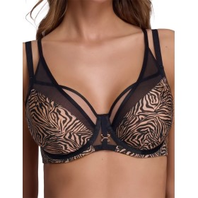 Бюстгальтер мягкий Ava REBEL 2193 M animal print, Цвет: тигр, Размеры: 75F