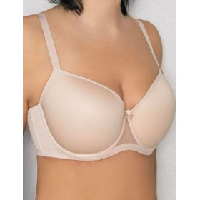 Гладкий формованный бюстгальтер Fluide BASIС 1760 пион, Цвет: пион, Размеры: 95D