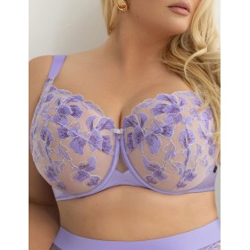 Бюстгальтер с подкроем Kris Line LILI soft full cup, Цвет: сиреневый, Размеры: 70E