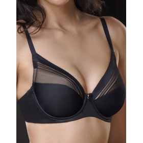 Бюстгальтер с уплотненными чашками Mioocchi NAOMI 8316 nero, Цвет: nero (черный), Размеры: 90C