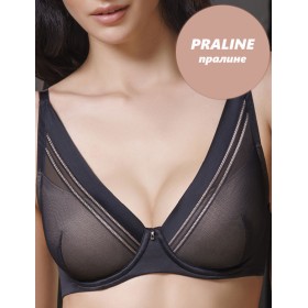 Легкий бюстгальтер спейсер Mioocchi NAOMI 8318 praline, Цвет: praline (пралине), Размеры: 90B