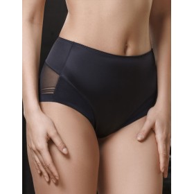 Высокие трусы с утяжкой Mioocchi NAOMI 8414 nero, Цвет: nero (черный), Размеры: L