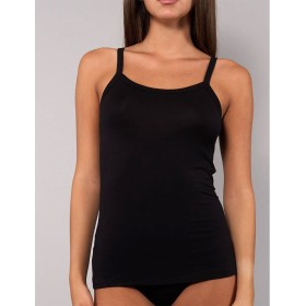 Майка на узких бретелях Sielei TODAY 6000 nero, Цвет: nero (черный), Размеры: S