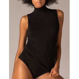 Майка с высоким воротом Sielei TODAY 6006 nero, Цвет: nero (черный), Размеры: M