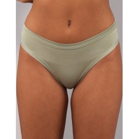 Трусы бразилиана из модала Sielei TODAY 6007 verde militare, Цвет: verde militare (зелё, Размеры: S