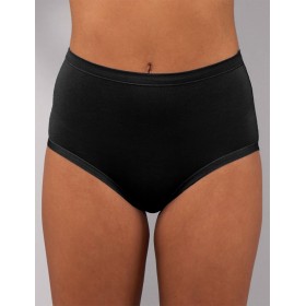 Трусы слип-миди из модала Sielei TODAY 6009 nero, Цвет: nero (черный), Размеры: 3XL