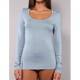 Футболка с длинным рукавом Sielei TODAY 6012 denim, Цвет: denim (джинсовый), Размеры: S