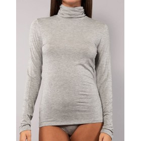 Водолазка из модала Sielei TODAY 6020 grigio melange, Цвет: grigio melange (серы, Размеры: S