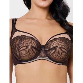 Бюстгальтер с мягкой чашкой Subtille SILVIA CHOCO soft full cup, Цвет: шоколадный, Размеры: 65H