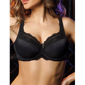 Бюстгальтер на поролоне Albina L ETUDE 8020 черный, Цвет: черный, Размеры: 80G