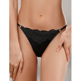 Стринги с регулировкой Amelie MILANA 2316-1 черный, Цвет: черный, Размеры: XS