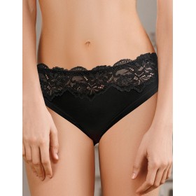 Трусы слипы Amelie MILANA 2318-2 черный, Цвет: черный, Размеры: S