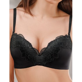 Формованный бюстгальтер пуш-ап Amelie MILANA 2319 черный, Цвет: черный, Размеры: 70C