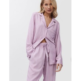 Вискозная пижама с брюками Aruelle MARGARETH, Цвет: лаванда, Размеры: XS