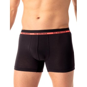 Облегающие боксеры Key MXH 287 черный, Цвет: черный, Размеры: L