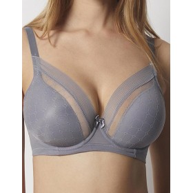 Формованный бюстгальтер Selene KATIA серый, Цвет: серый, Размеры: 70D