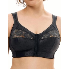 Бюстгальтер с застежкой спереди Sermija AGATHA 190-25-L тёмный-графит, Цвет: тёмный-графит, Размеры: 95B