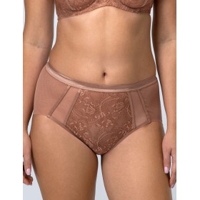 Трусы высокие Alles CHIARA classic mocha mousse, Цвет: капучино, Размеры: M