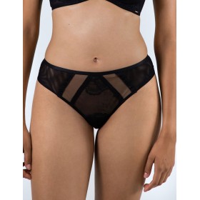 Трусики бразилиана Alles ETHER brazyliany чёрный, Цвет: черный, Размеры: S