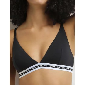 Бюстгальтер без каркасов из хлопка с модалом Dim ICON 0DD7 чёрный, Цвет: чёрный, Размеры: S