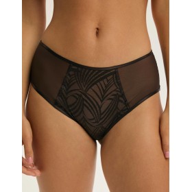 Высокие трусы слипы Esotiq 43525 NACRE шоколадный, Цвет: шоколадный, Размеры: S