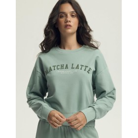 Толстовка хлопковая Esotiq 43785 KEITHAN бледно-зелёный, Цвет: бледно-зелёный, Размеры: M