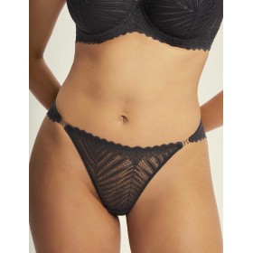 Кружевные слипы Esotiq 44222 ONIKA графит, Цвет: графит, Размеры: S