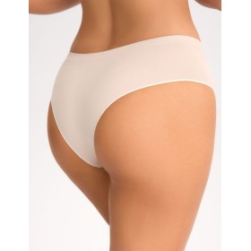 Трусы бразилиана бесшовные Gaia 009 SOFIA телесный, Цвет: телесный, Размеры: L