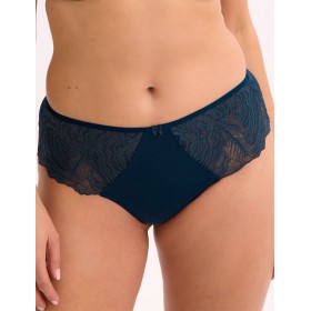 Трусики бразилиана Gaia 1229 JESSIA brazilian темно-синий, Цвет: темно-синий, Размеры: L